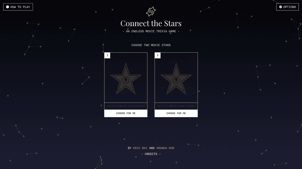 Making Connect the Stars